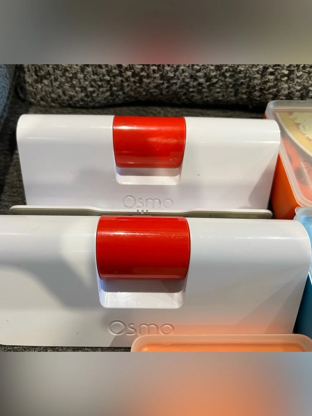 2 Osmo Learning System Base for iPads, model number 810-00044+more